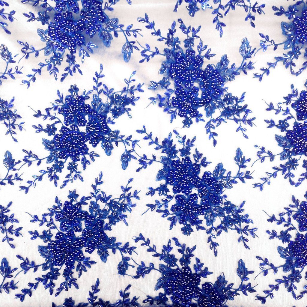 Ivy Bridal Lace Beaded Fabric - Image 27