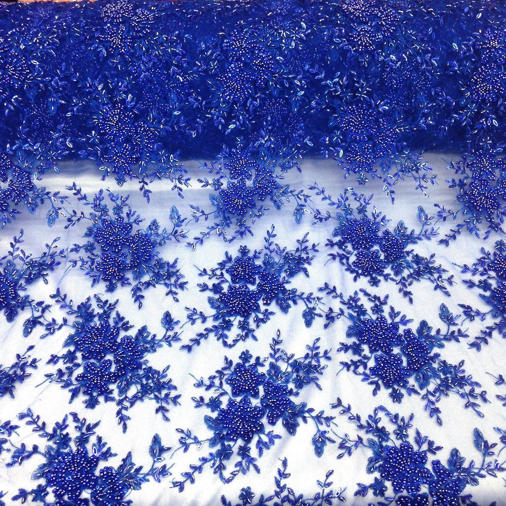 Ivy Bridal Lace Beaded Fabric - Image 30