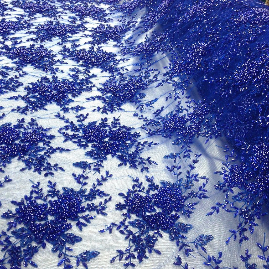 Ivy Bridal Lace Beaded Fabric - Image 31
