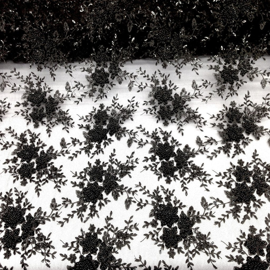 Ivy Bridal Lace Beaded Fabric - Image 33