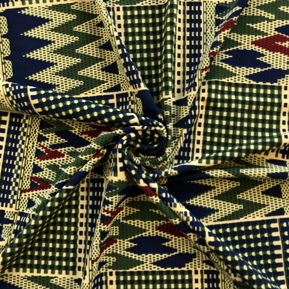 Kente Print ITY (11-1) - Image 3