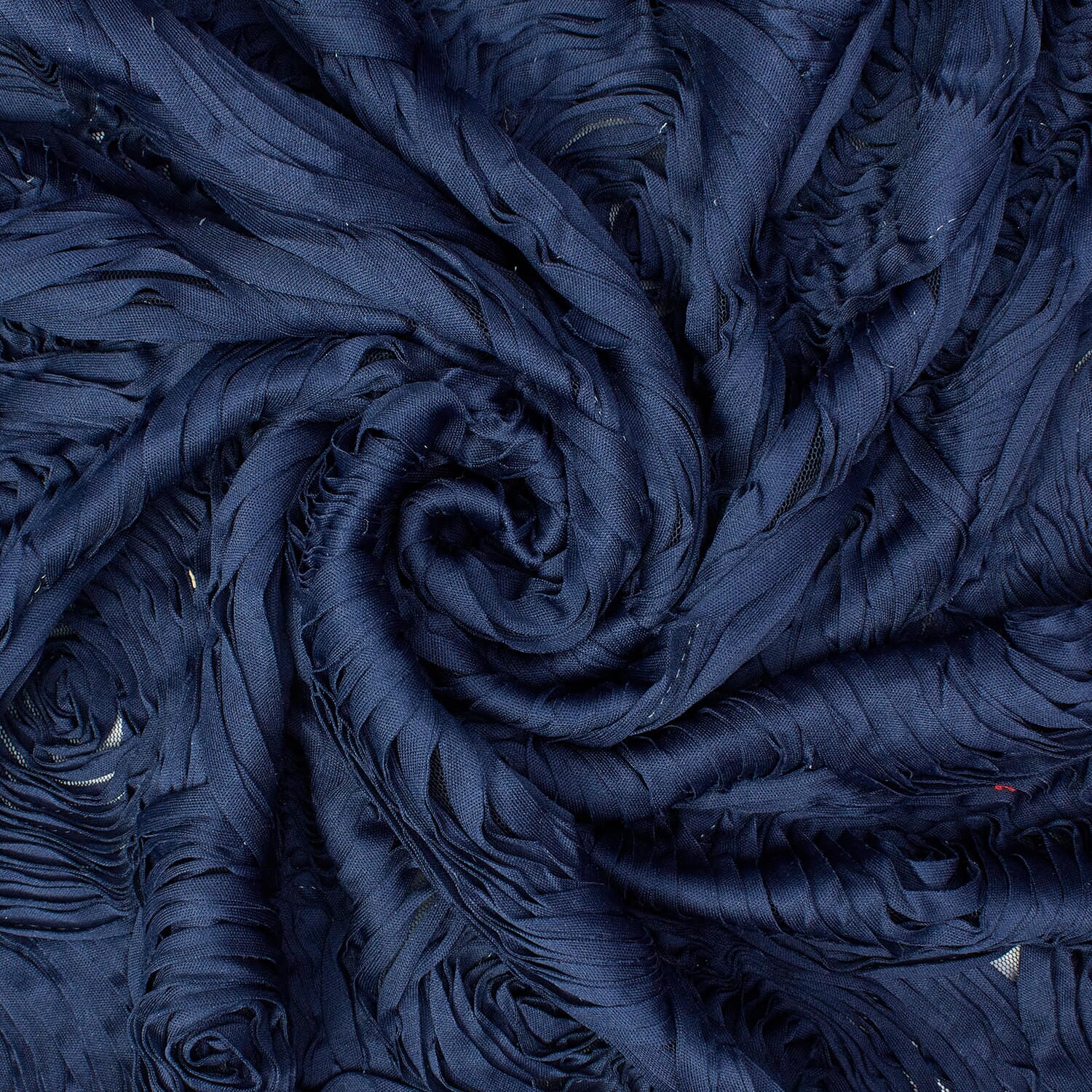 Knit Rosette On Mesh - Image 6