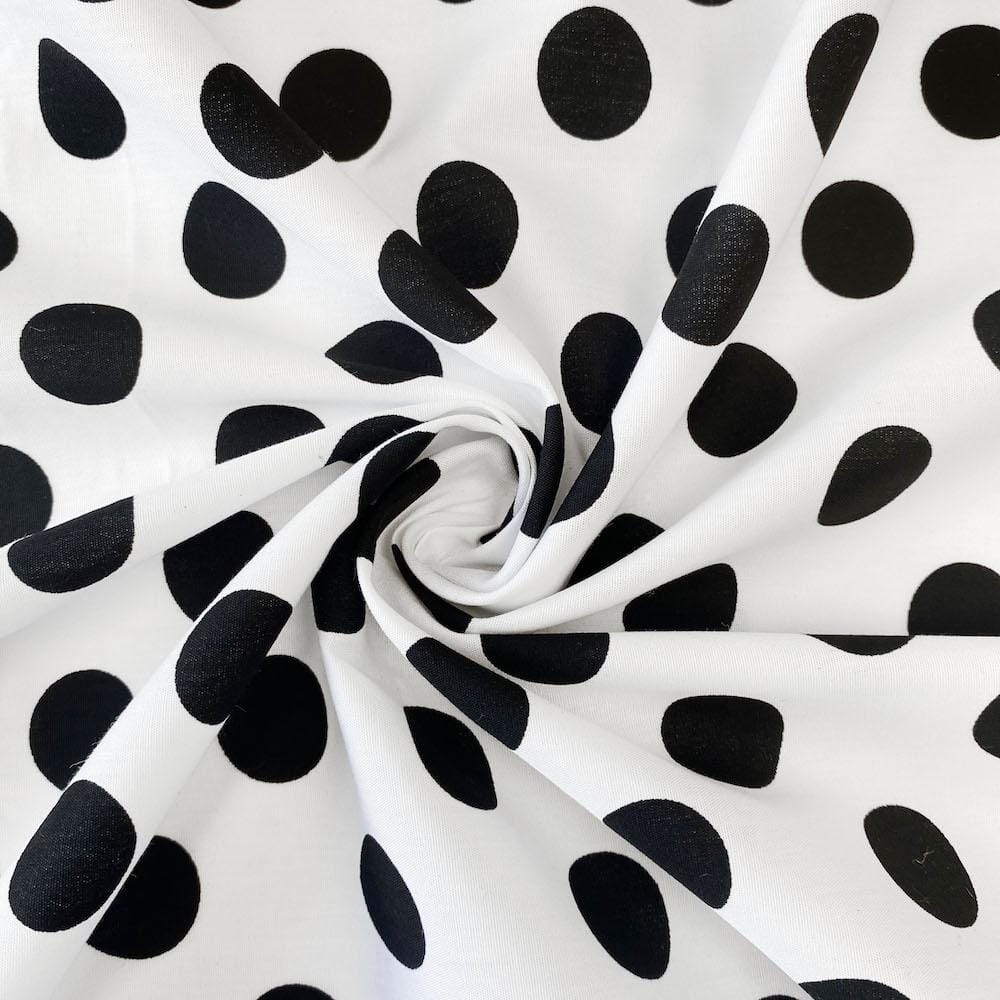 Large Polka Dot Cotton Poplin (58/60 Inch) - Image 63