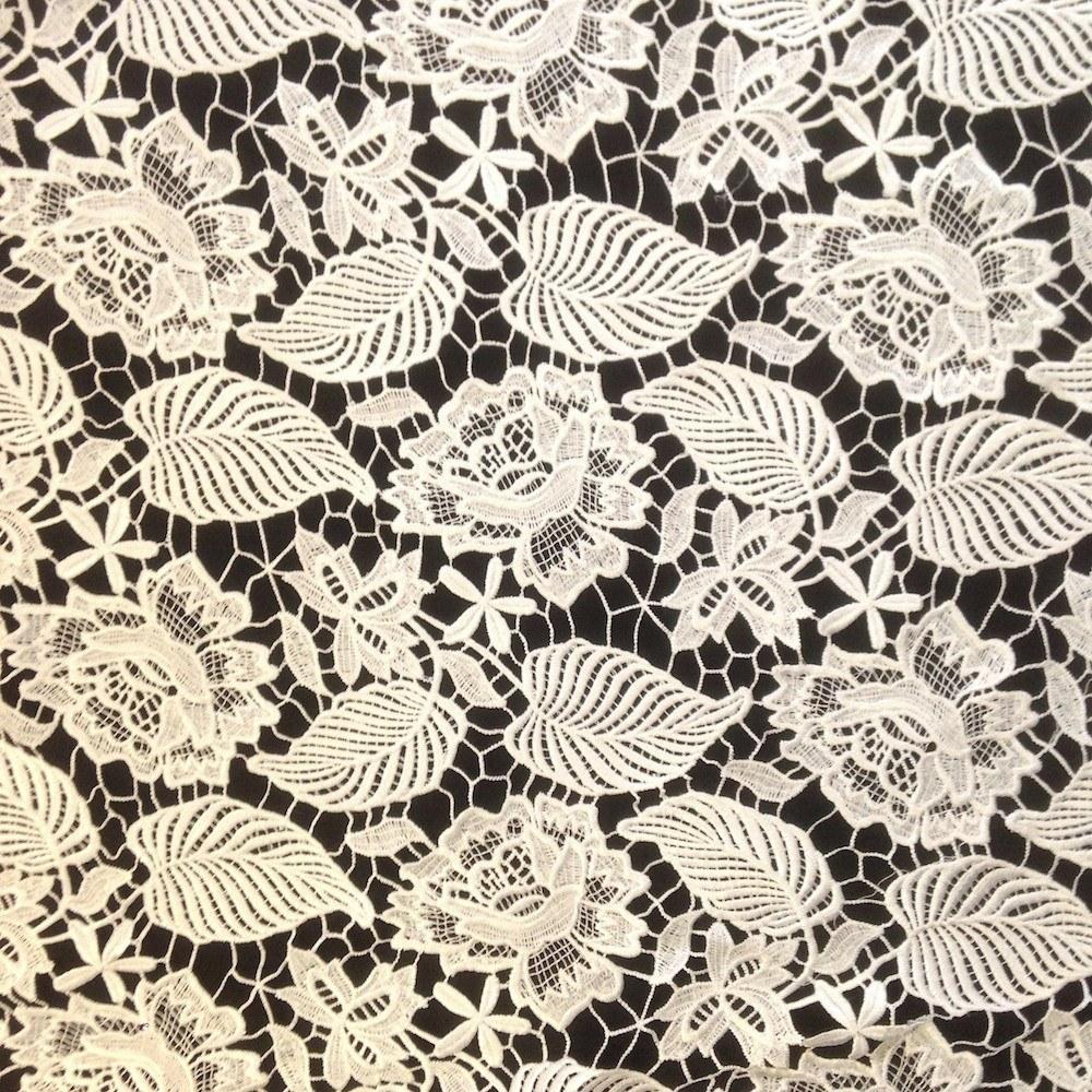 Leaf Guipure French Venice Lace - Image 4