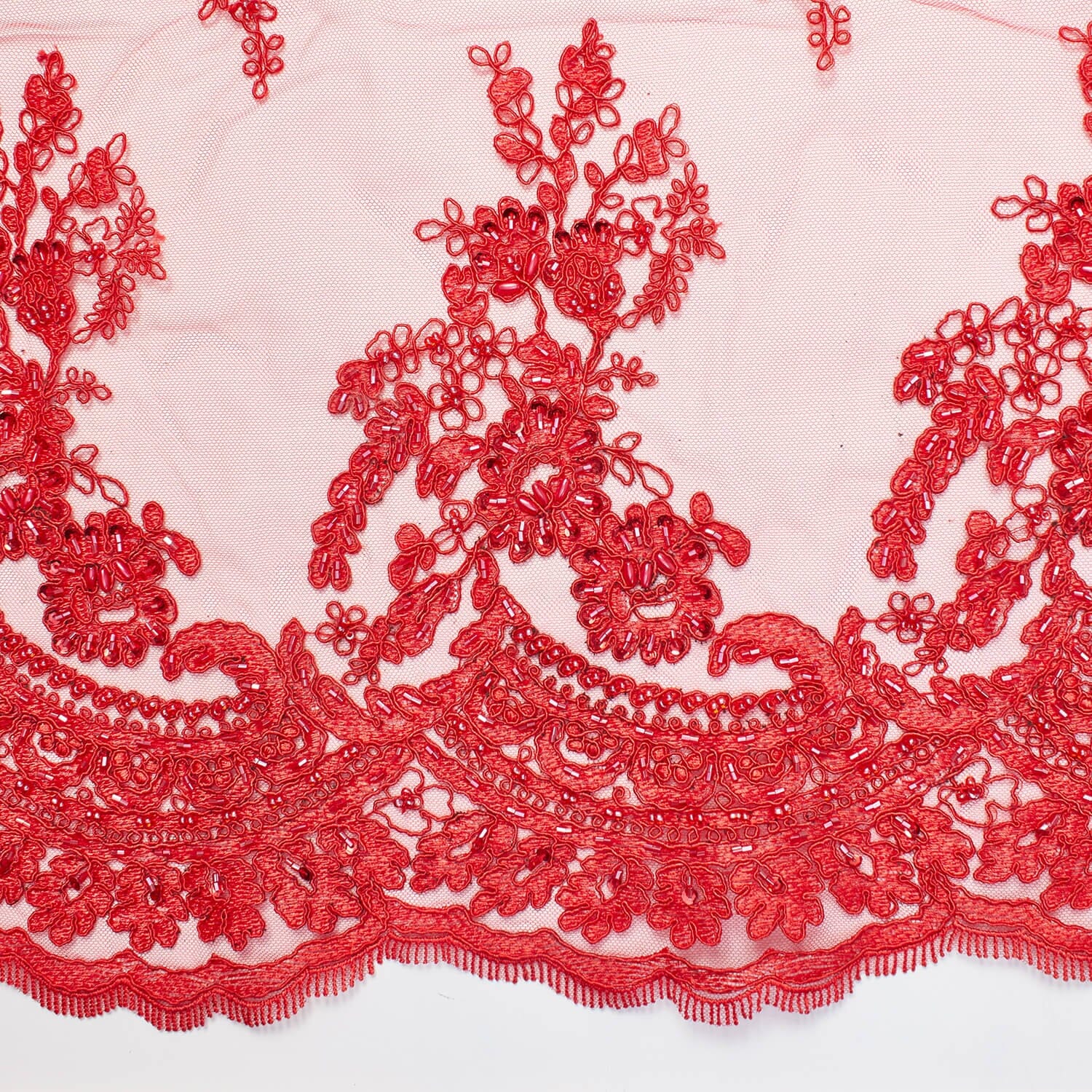 Lux Beaded Bridal Lace - Image 2