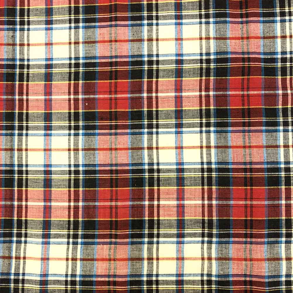Madras Plaid Fabric (Style 15678)