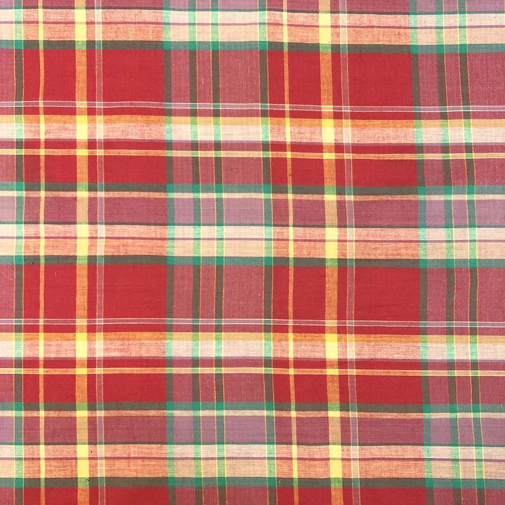 Madras Plaid Fabric (Style 16025)