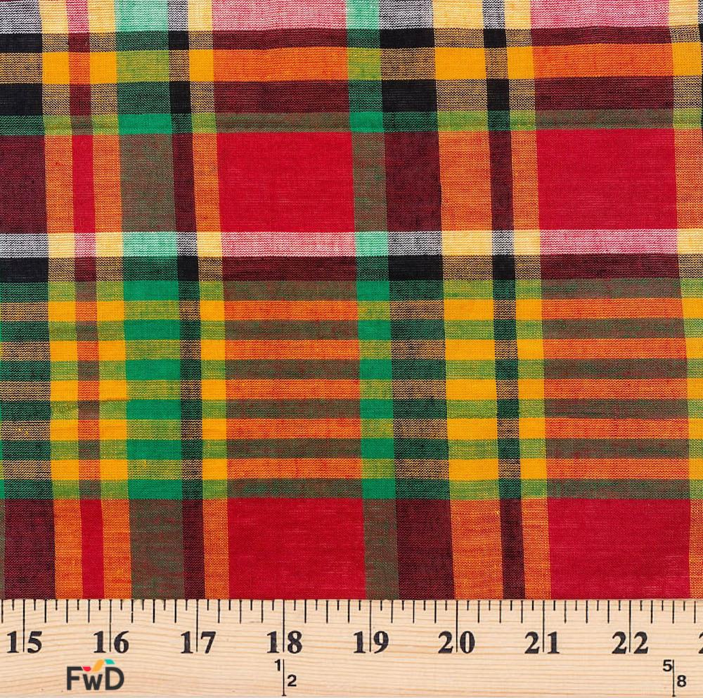 Madras Plaid Fabric (Style 321) - Image 3
