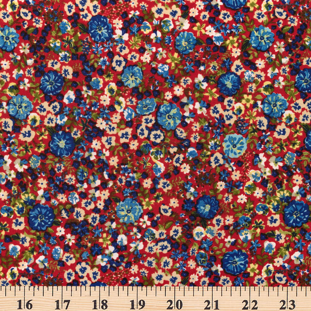 Marigold Crepe De Chine Print - Image 4