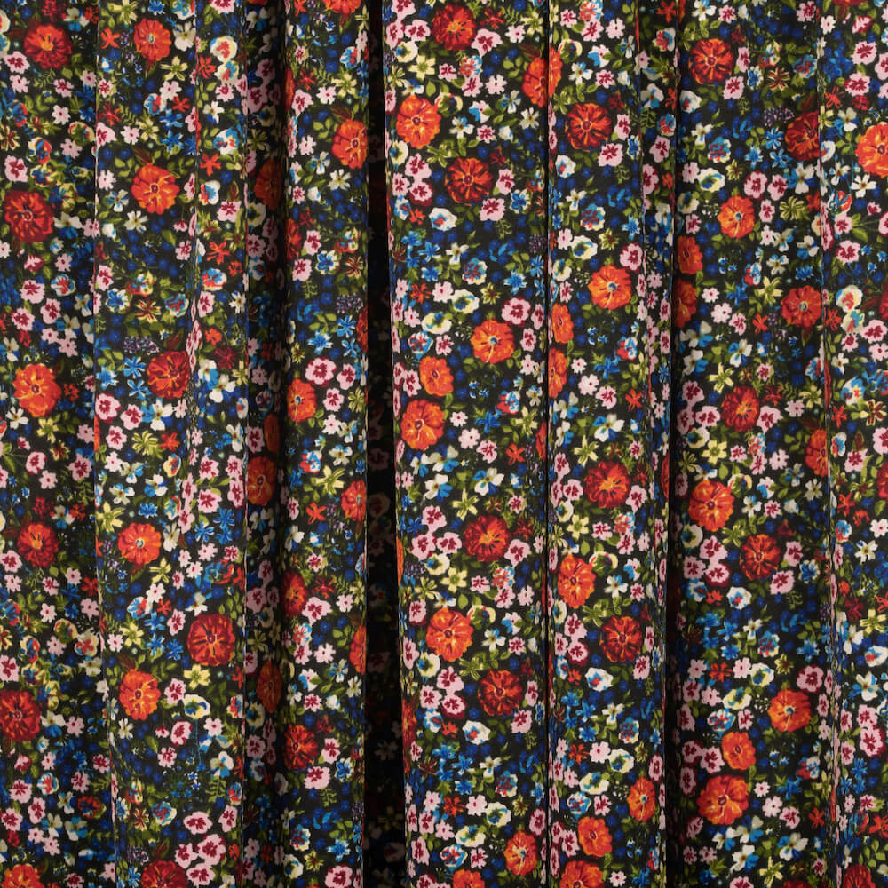 Marigold Crepe De Chine Print - Image 6