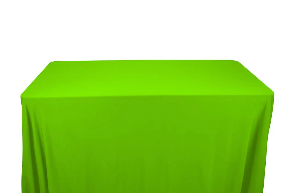 Matte Milliskin Tricot Banquet Rectangular Table Covers - 6 Feet - Image 13