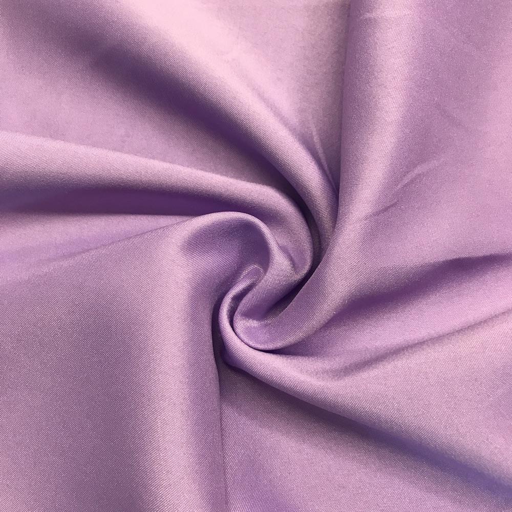 Matte Satin (Peau de Soie) Rod Pocket Curtains - Lilac - Image 3