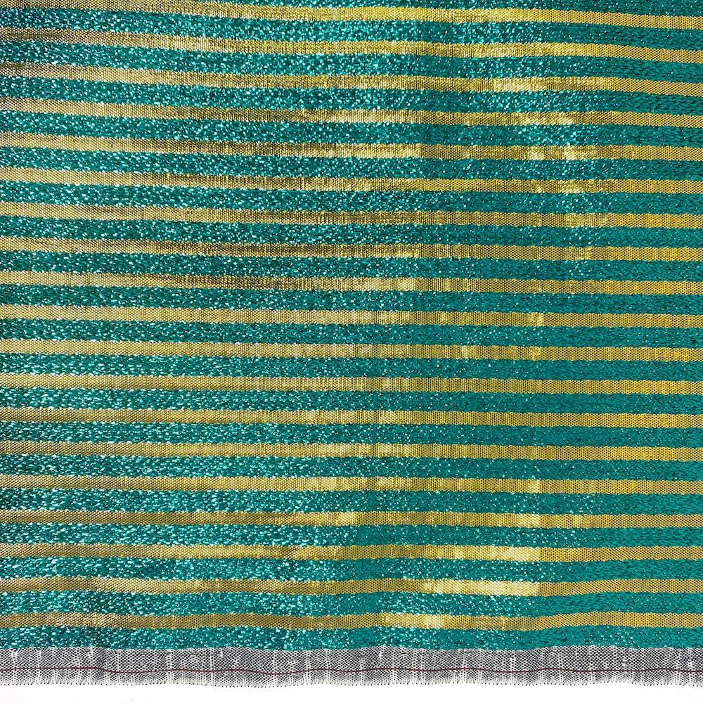 Metallic Foil Striped Brocade (45 Inch) - Image 21