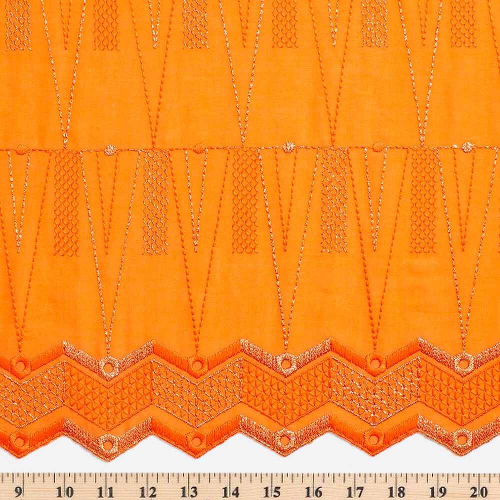 Metallic Embroidered Eyelet - Image 10