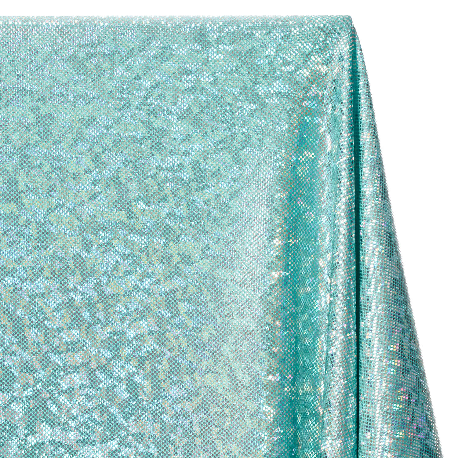 Micro Dot Hologram Tricot Foil Fabric - Image 24