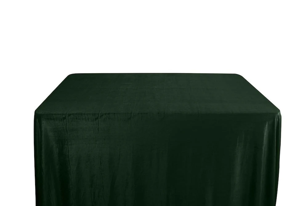 Micro Velvet Banquet Rectangular Table Covers - 8 Feet - Image 16