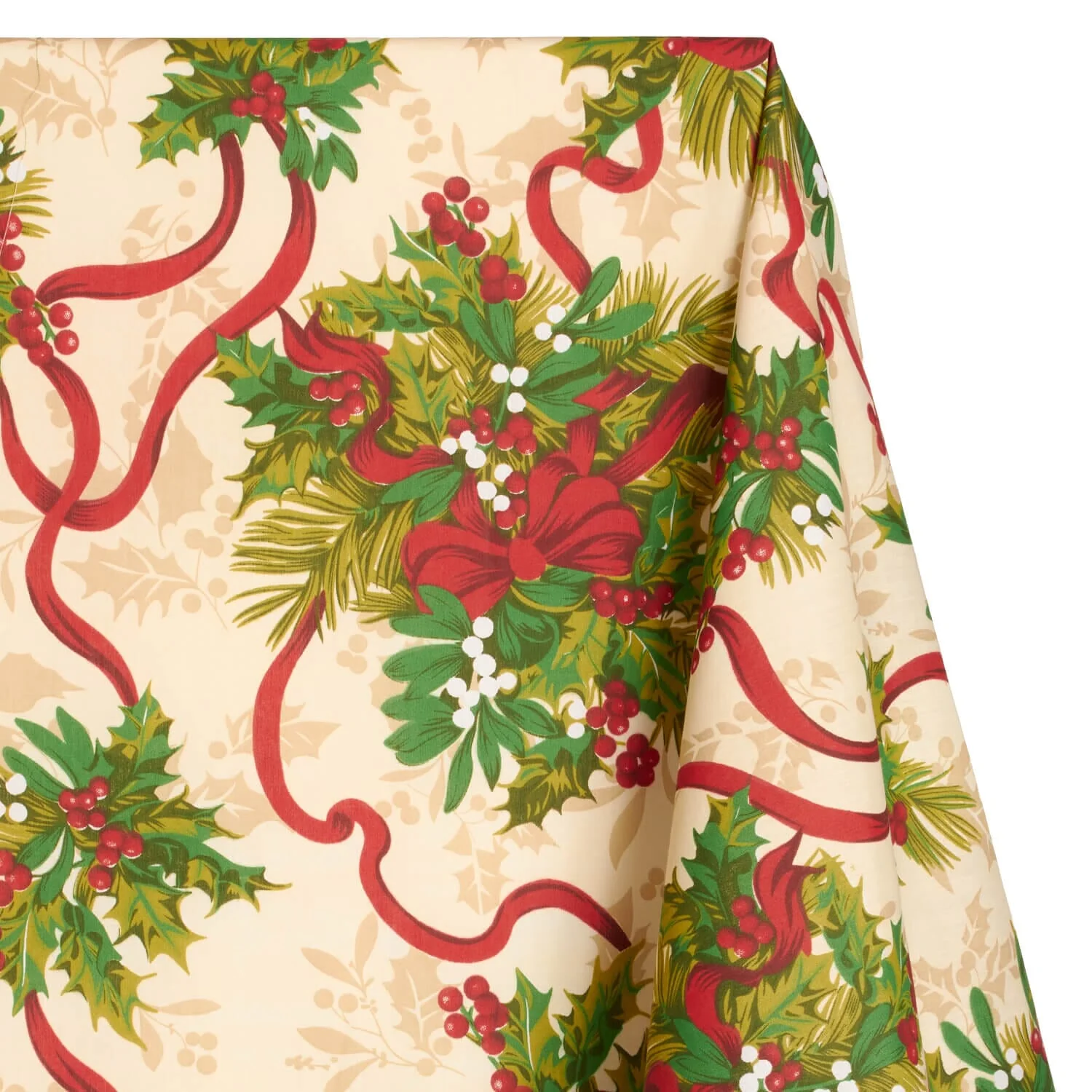 Mistletoe Print Broadcloth - Image 5