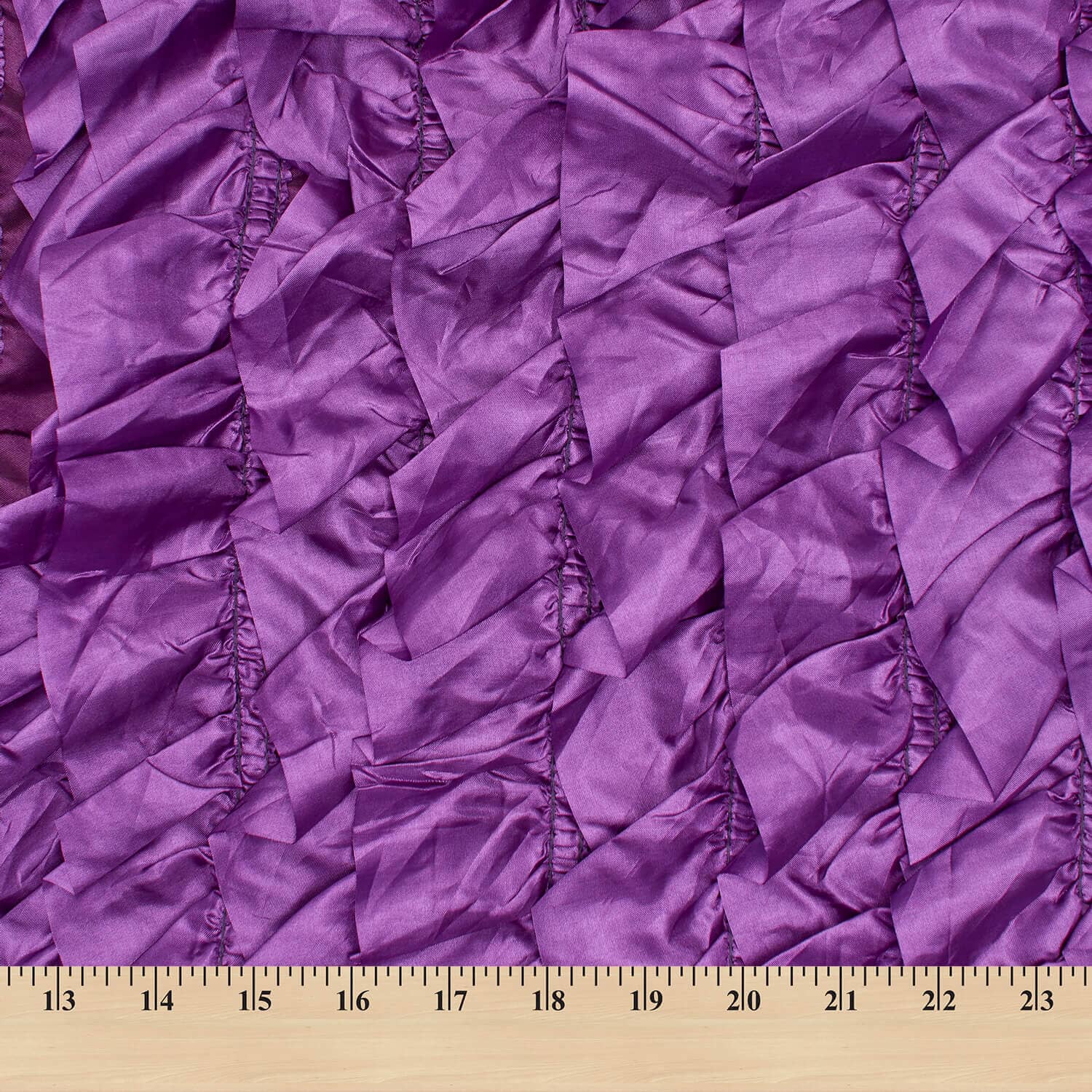 Multicolor Taffeta Ruffles On Taffeta - Image 9