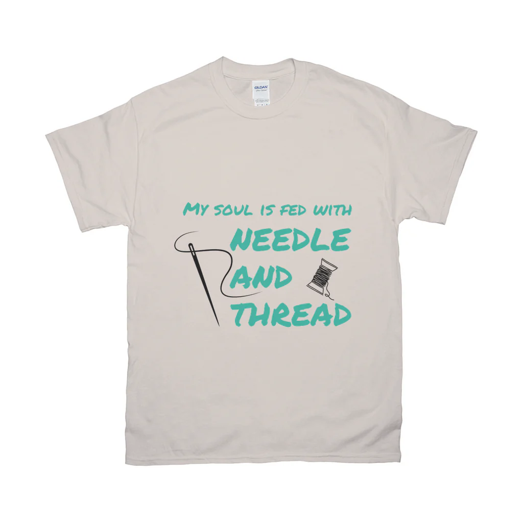 Soul Is Fed With Needle And Thread Tee - Image 3