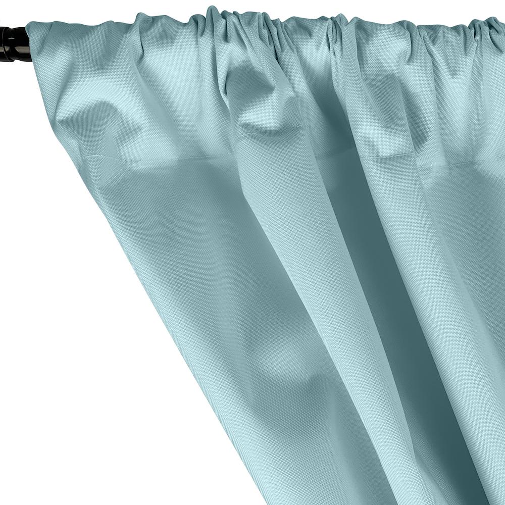 Ottertex® Canvas Waterproof Rod Pocket Curtains - Aqua - Image 2