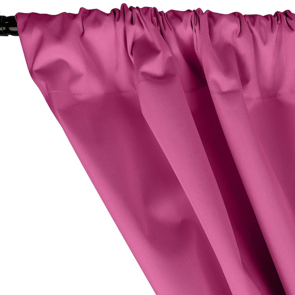 Ottertex® Canvas Waterproof Rod Pocket Curtains - Hot Pink - Image 2