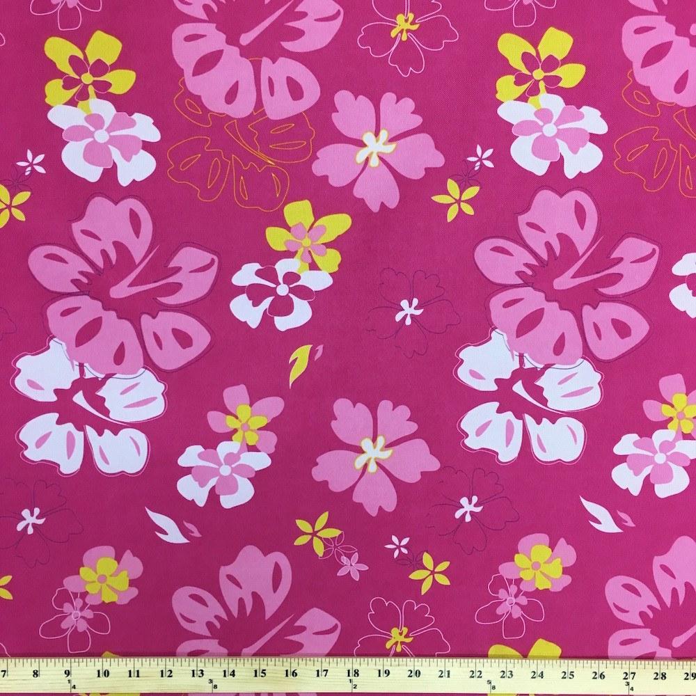 Ottertex® Waterproof Canvas - Hibiscus Print - Image 3