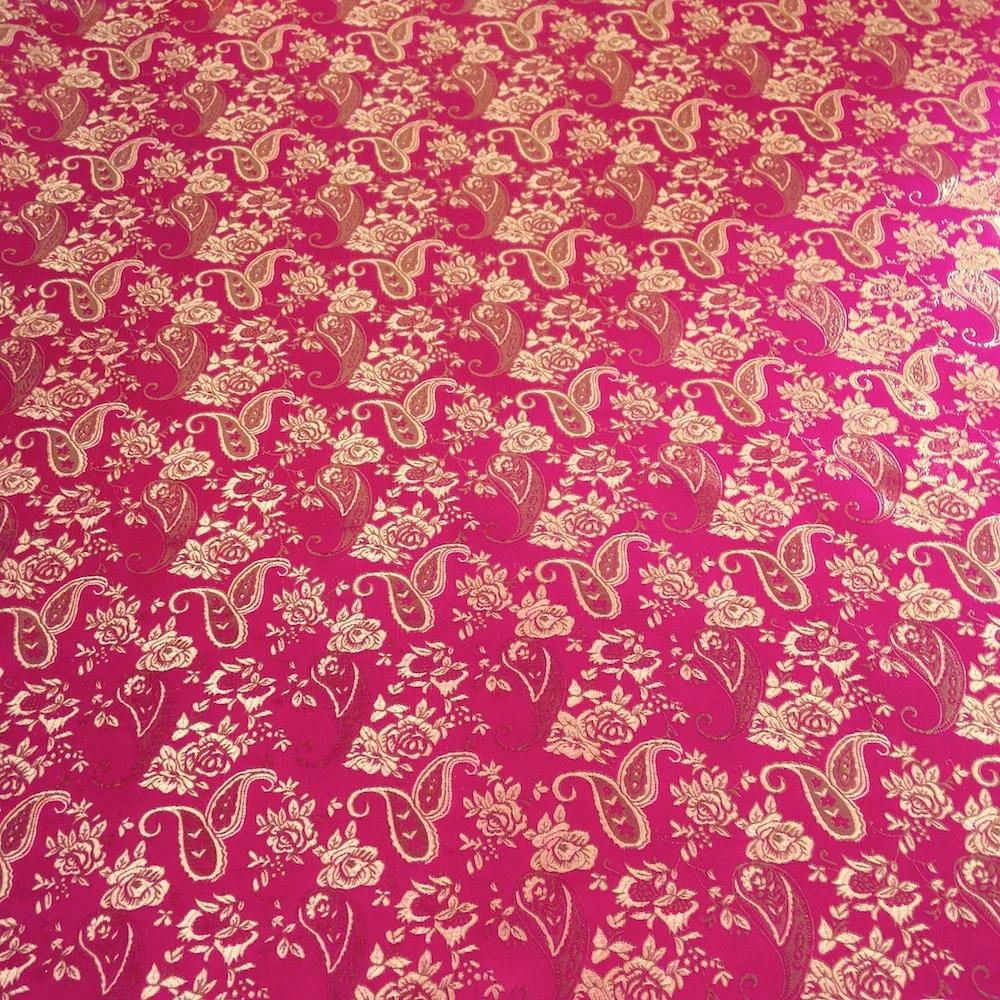Paisley Flower Metallic Brocade - Image 14