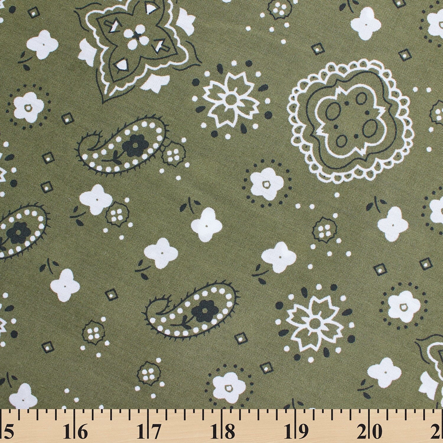 Paisley Print Bandana Broadcloth (60 Inches) - Image 22