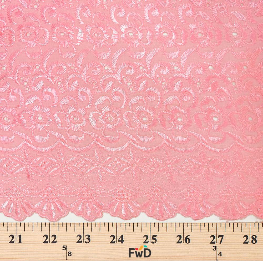 Petal Eyelet Embroidery Fabric - Image 7