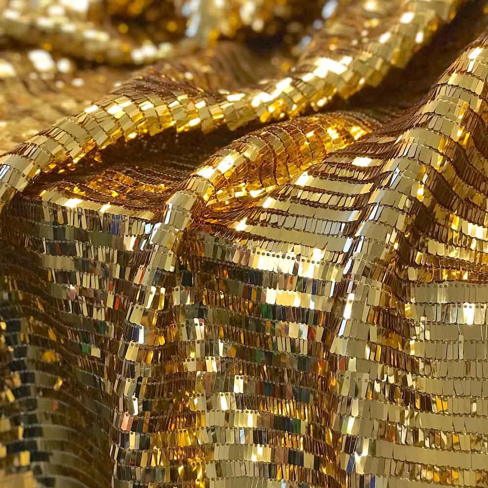 Rectangle Piano Sequins on Stretch Mesh - Image 14