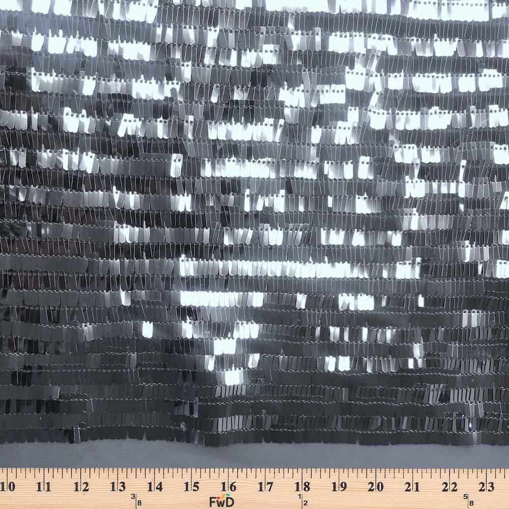 Rectangle Piano Sequins on Stretch Mesh - Image 5