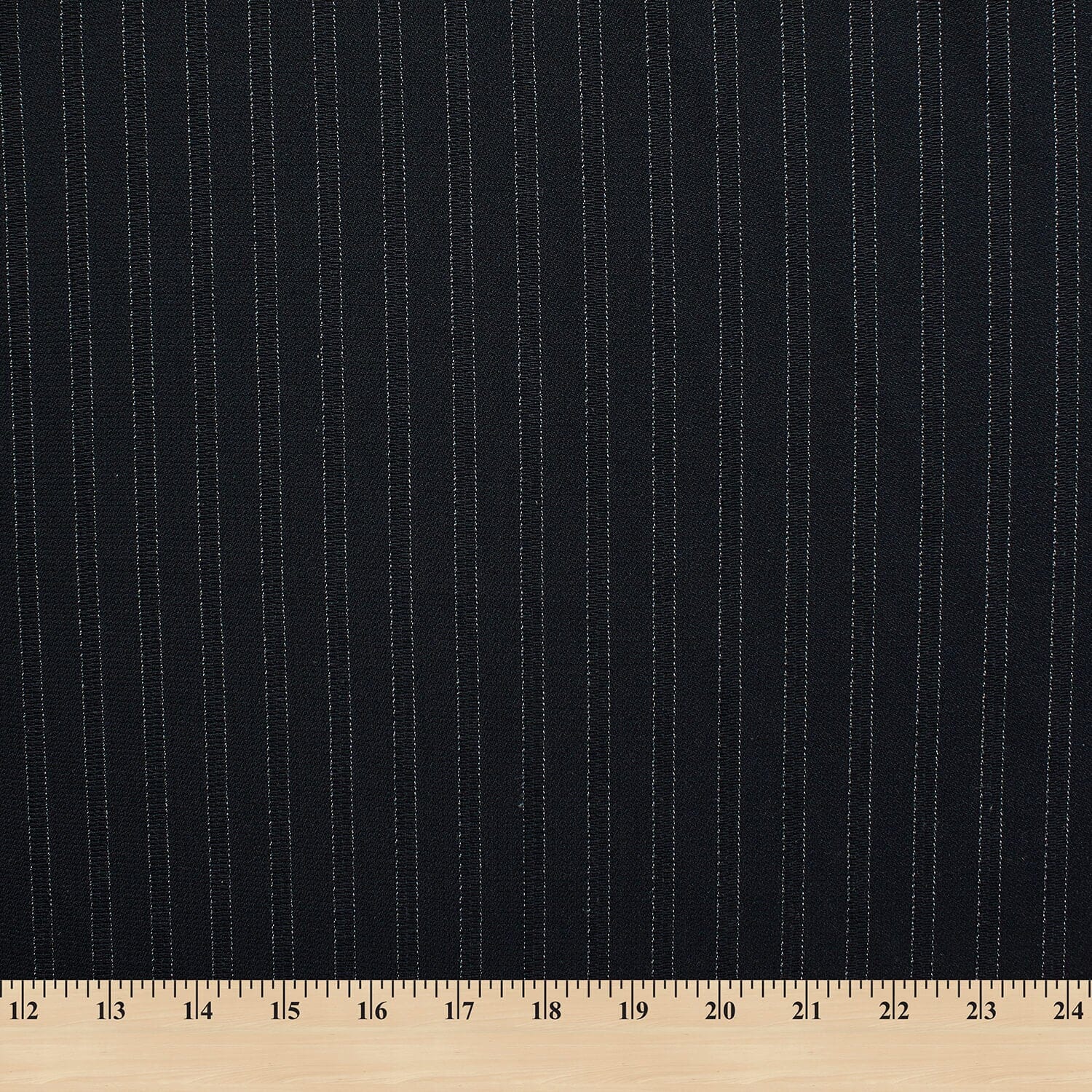 Pinstripe Polyester Knit (44/45 Inch) - Image 3