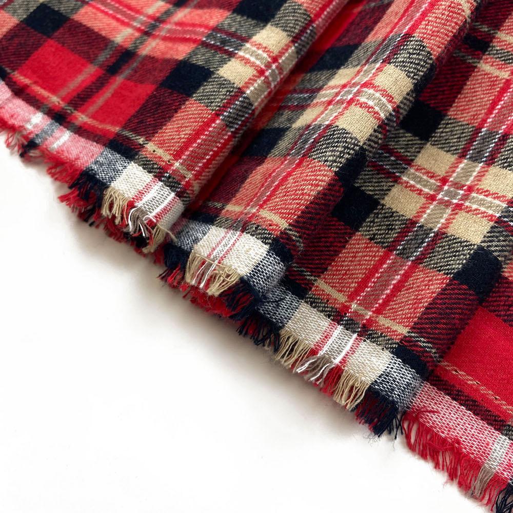 Clifford Tartan Plaid Yarn Dyed Brushed Cotton Flannel - Image 2