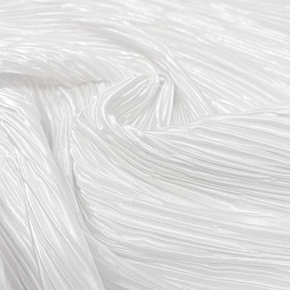 Pleated Charmeuse Satin - Image 4