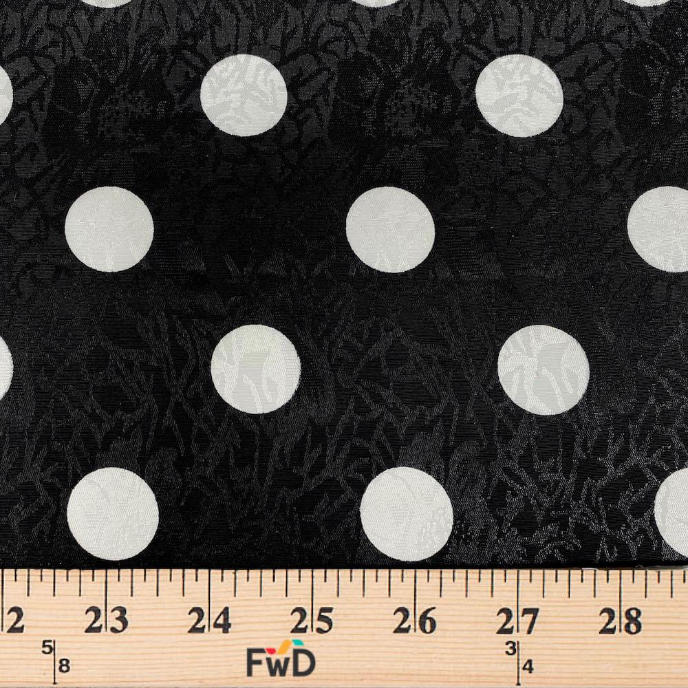 Polka Dot Floral Jacquard - Image 3