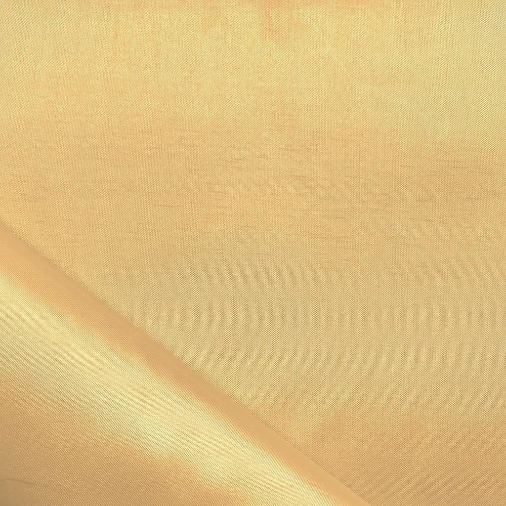 Poly China Silk Lining Rod Pocket Curtains - Champagne - Image 3