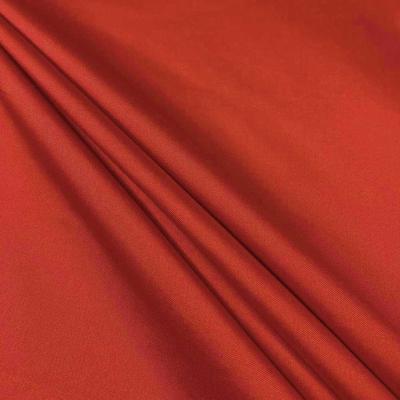 Polyester Taffeta Lining Rod Pocket Curtains - Red - Image 3