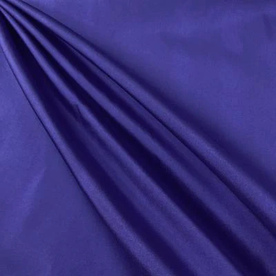 Polyester Taffeta Lining Rod Pocket Curtains - Royal Blue - Image 3