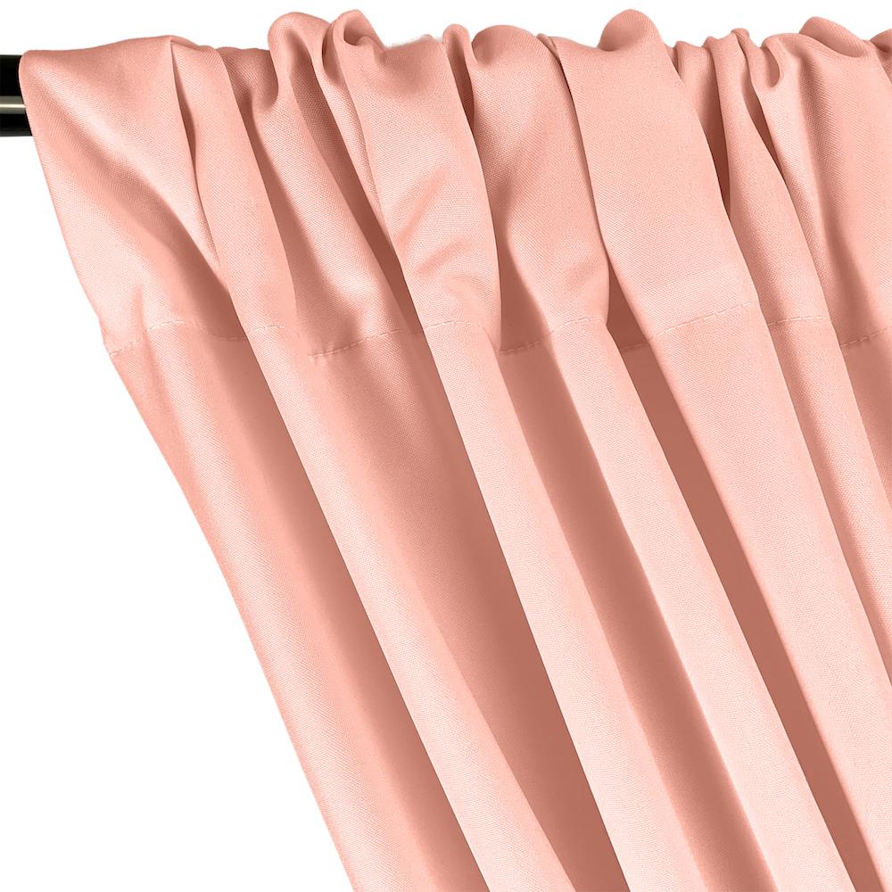 Poplin (60 Inch) Rod Pocket Curtains - Blush - Image 2