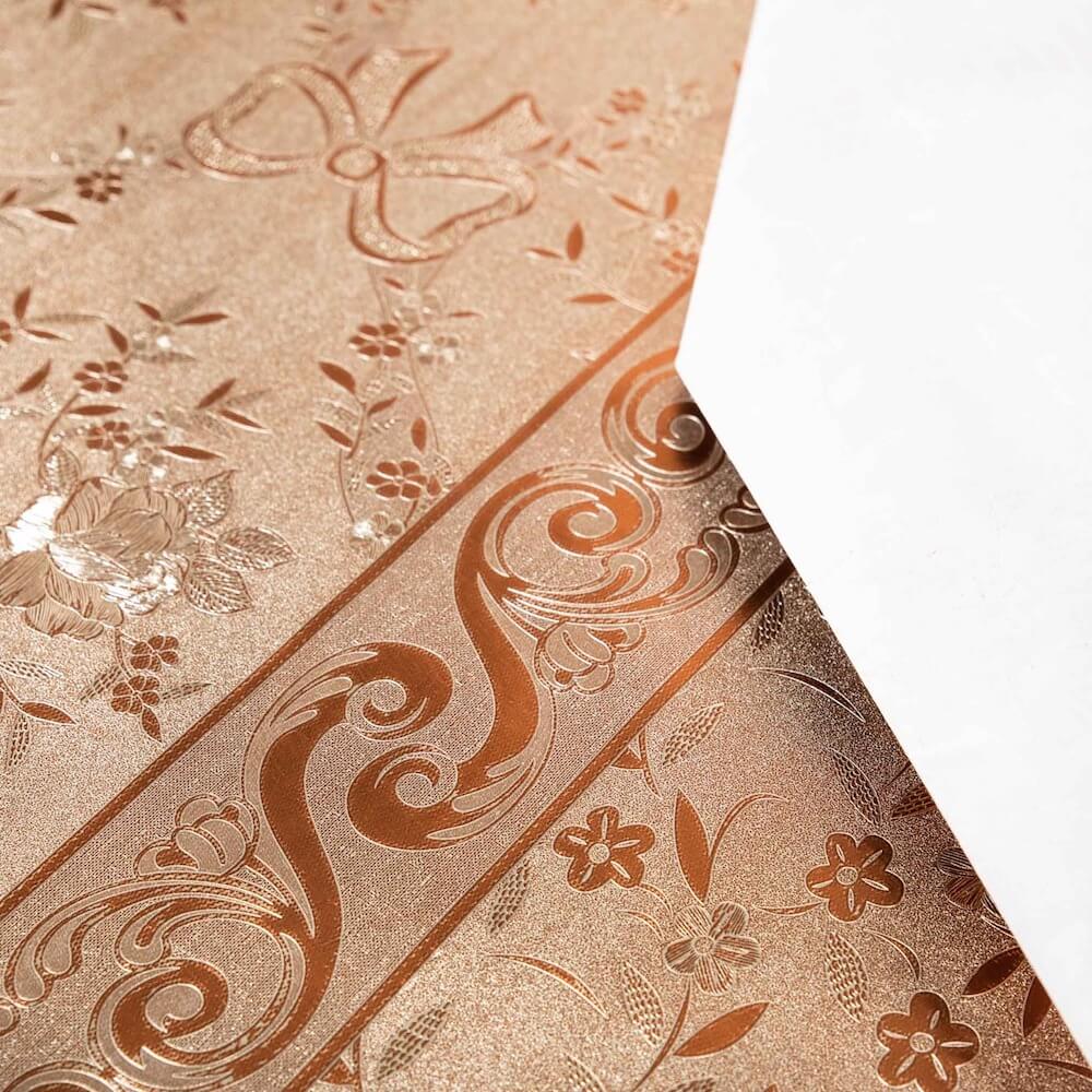 Ribbon Metallic Oilcloth - Image 4