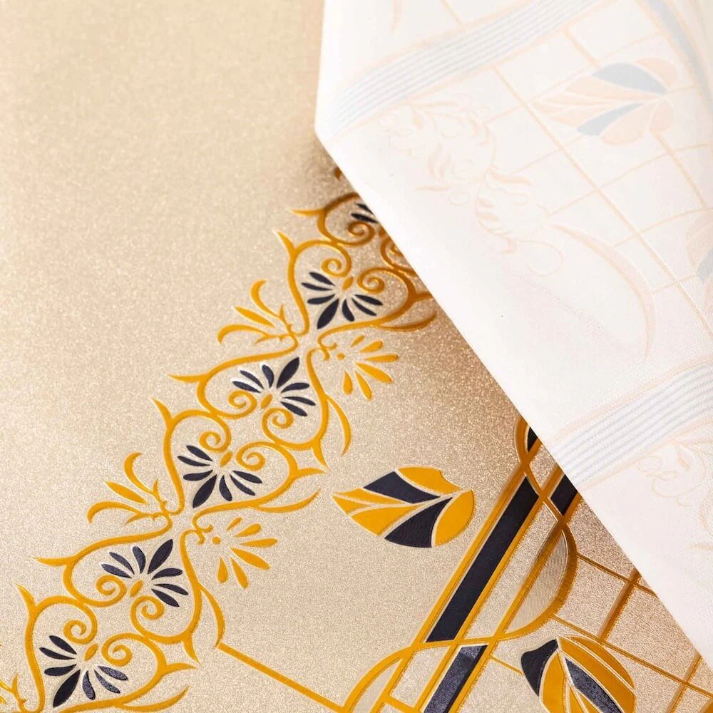 Rose Metallic Oilcloth - Image 4