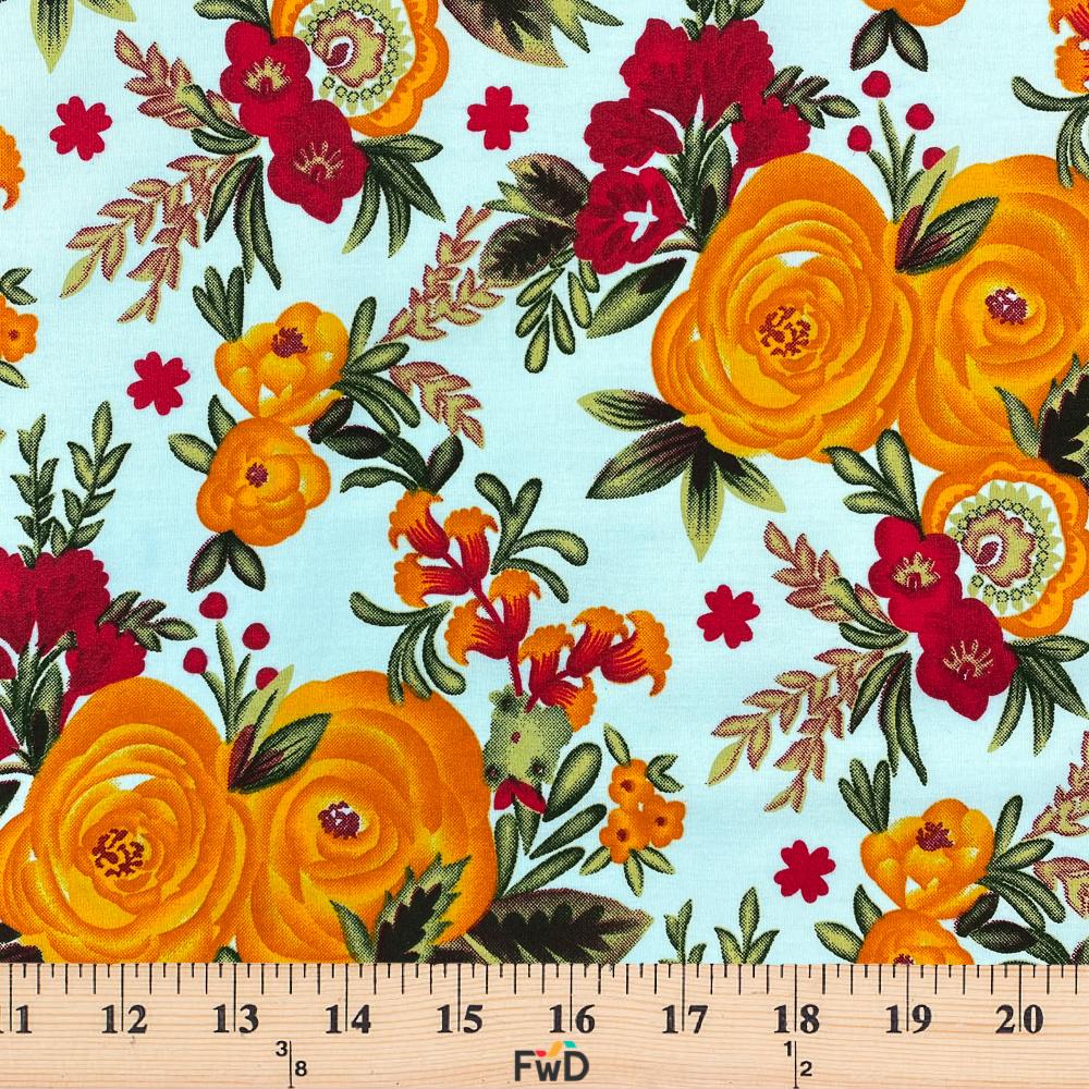 Rose Print Cotton - Image 4