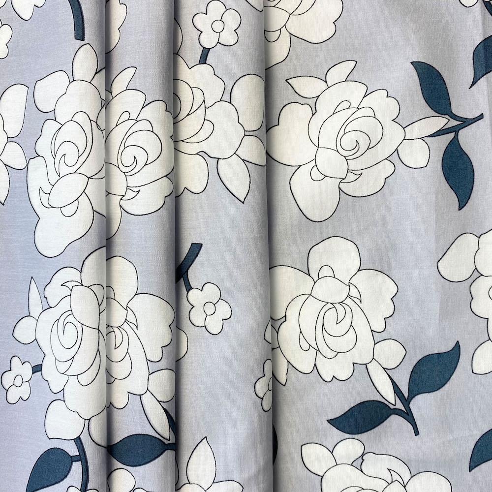 Rosette Printed Cotton Poplin - Image 10