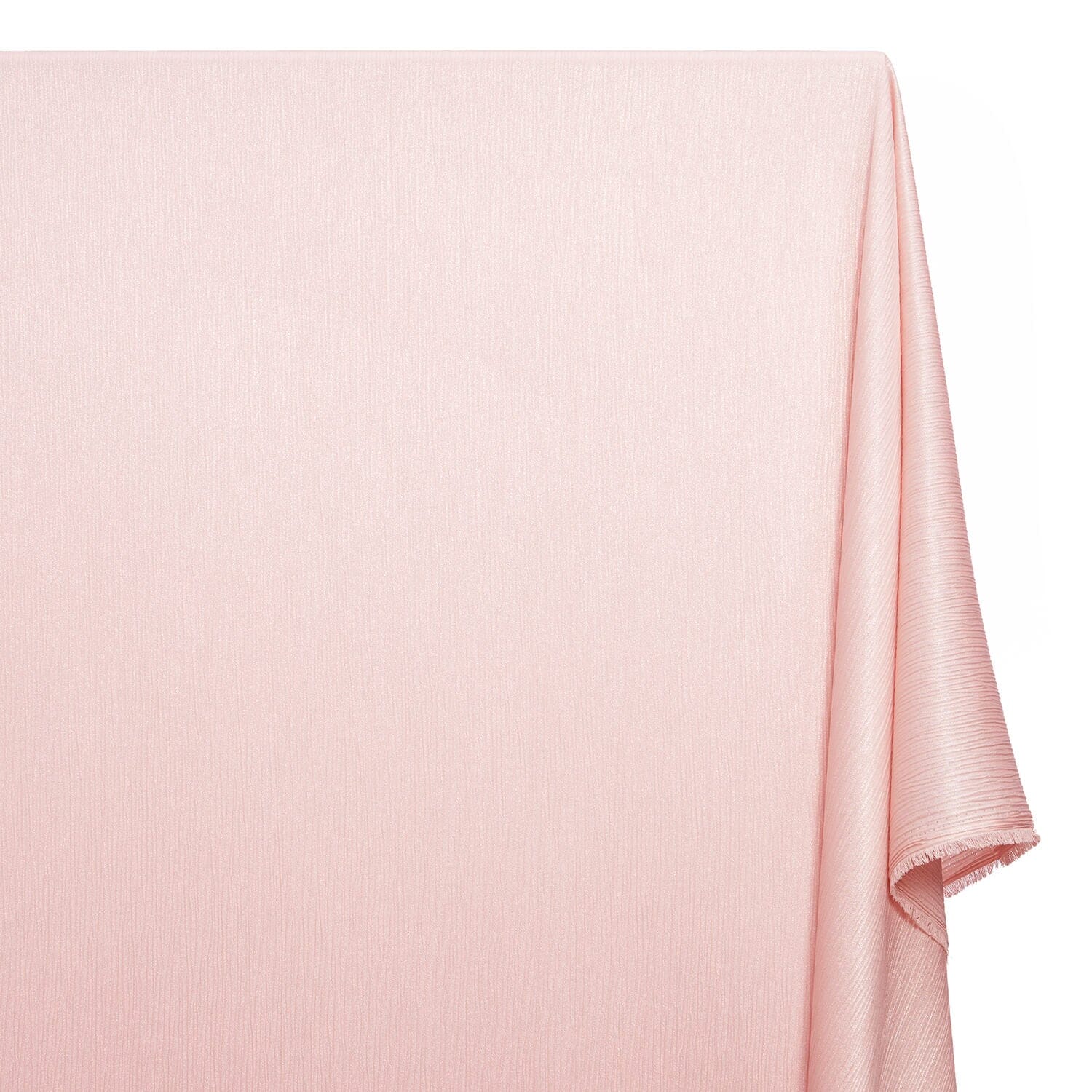 Shiny Striped Crinkle Crepe Satin - Image 6