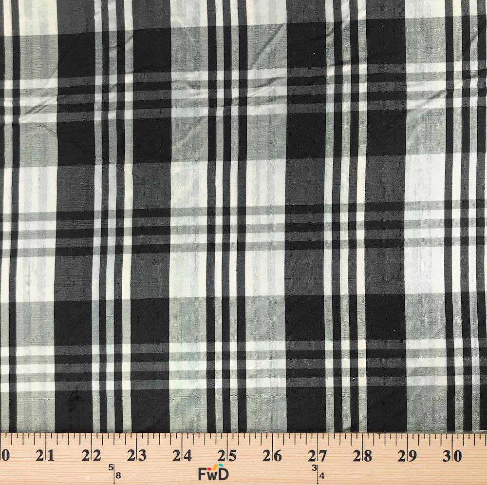 Silk Shantung Plaid - Image 34