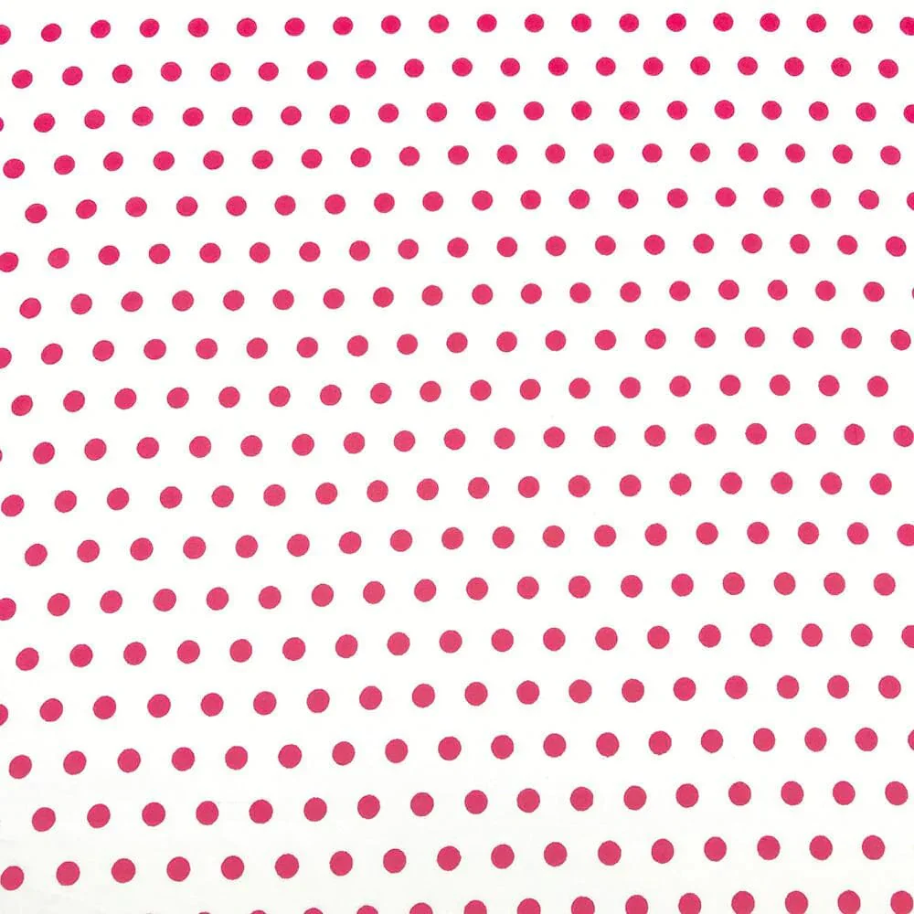 Small Polka Dot Cotton Poplin (43/44 Inch) - Image 14