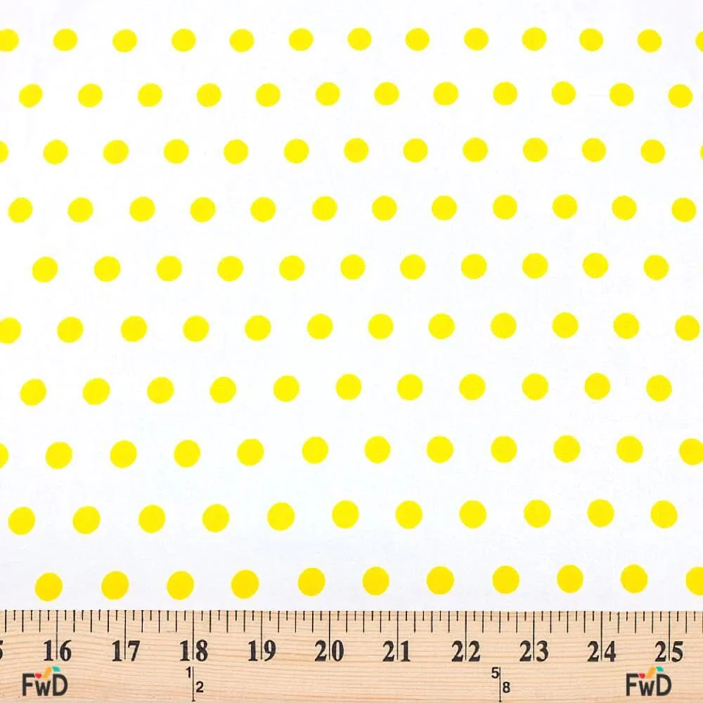 Small Polka Dot Cotton Poplin (43/44 Inch) - Image 32