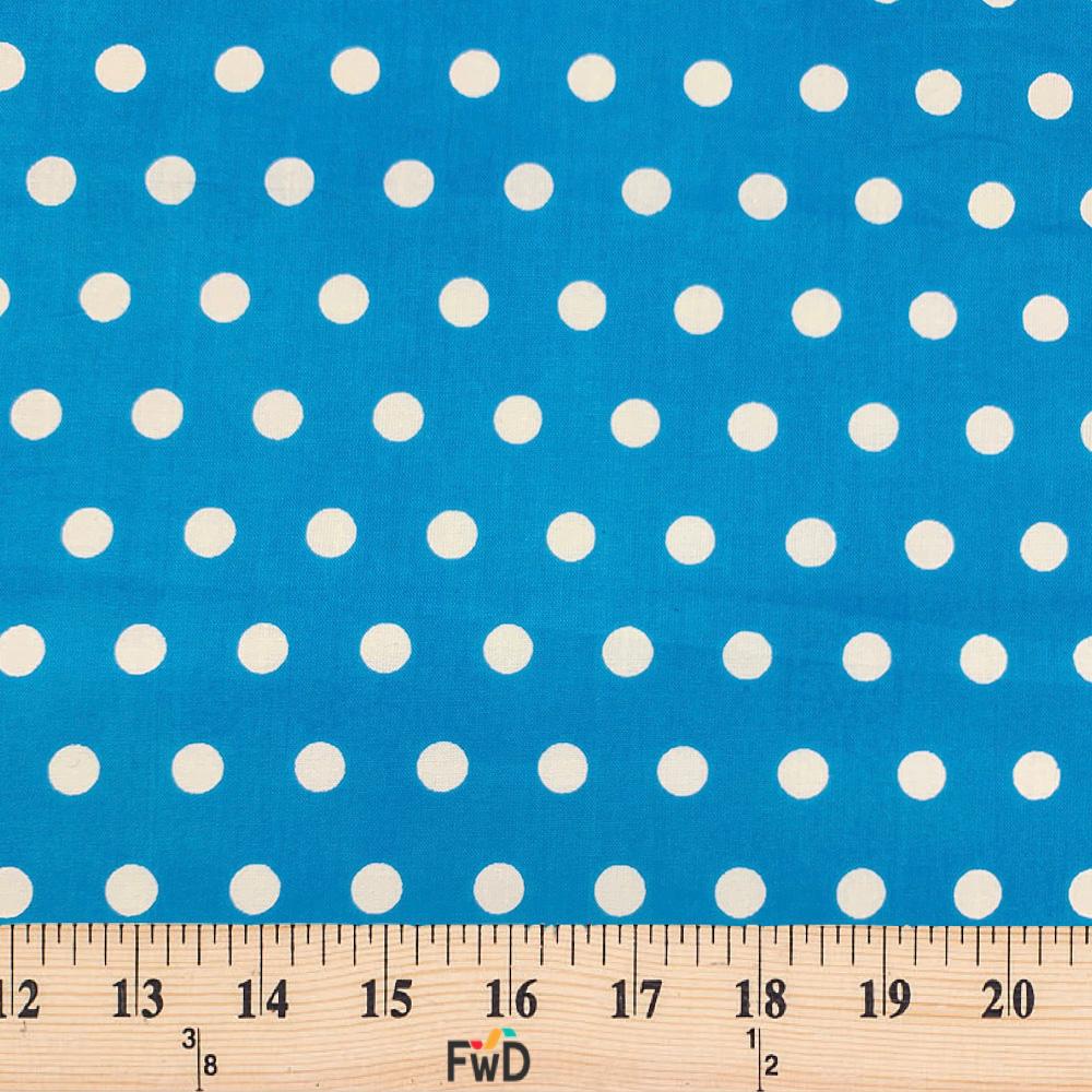 Small Polka Dot Cotton Poplin (43/44 Inch) - Image 52
