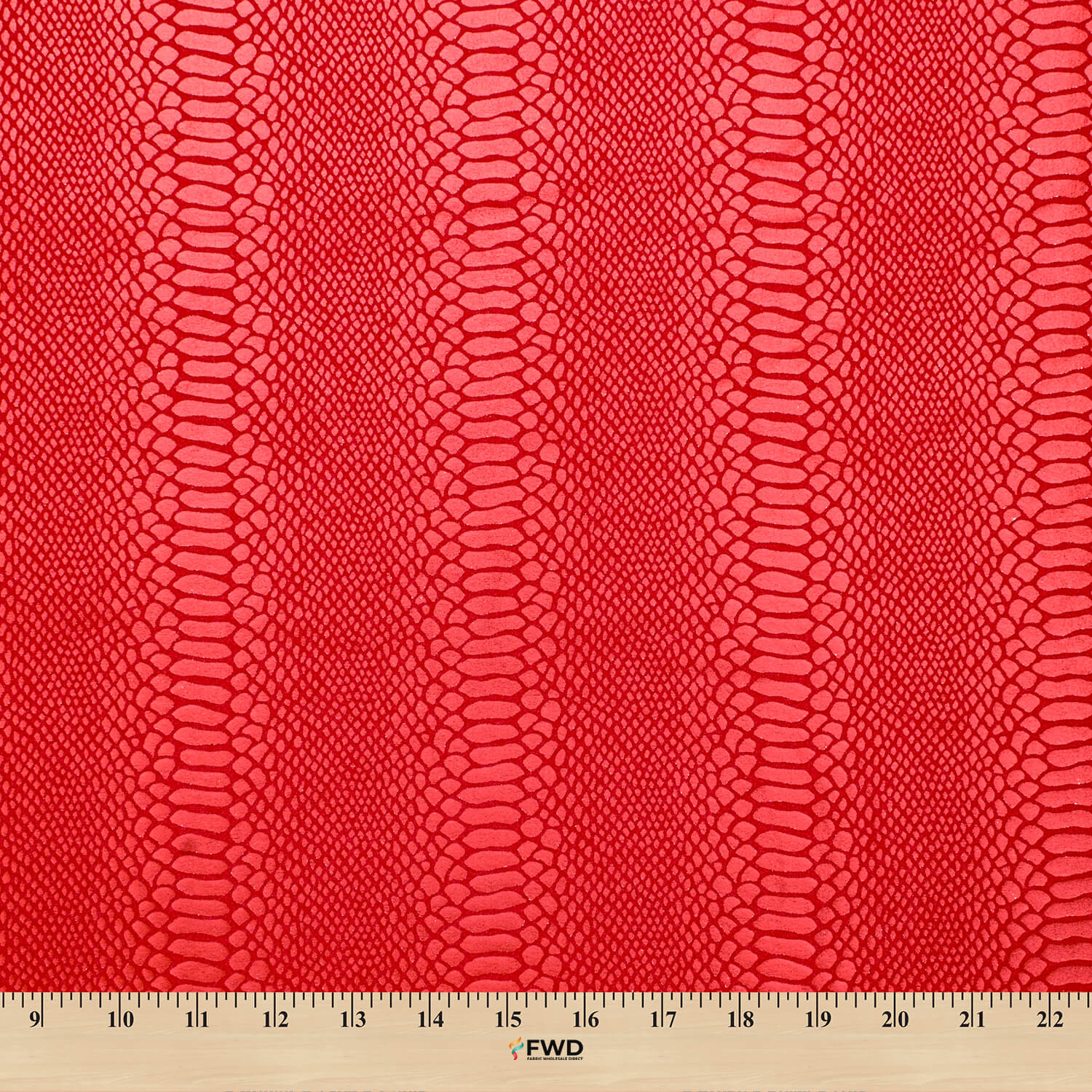 Snake Scale Hologram Tricot Foil Fabric - Image 13