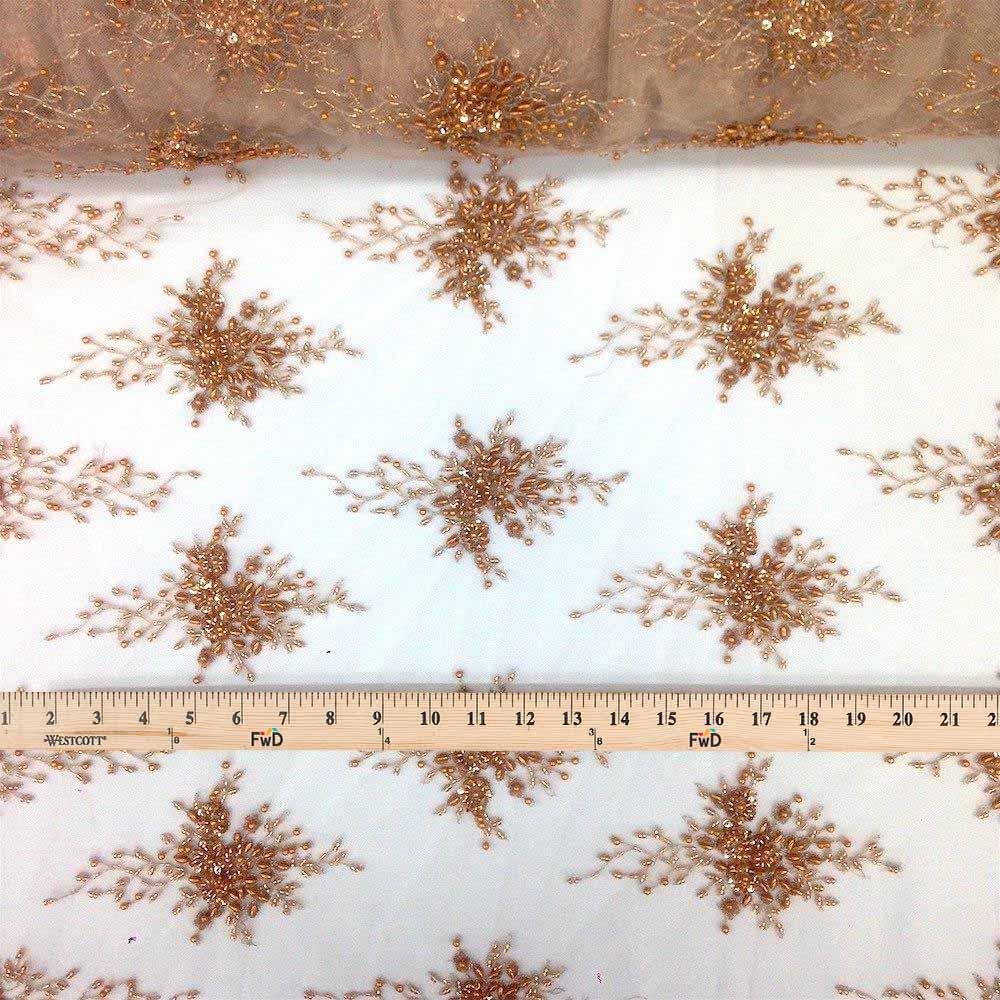 Spirit Bridal Lace Beaded Fabric - Image 15